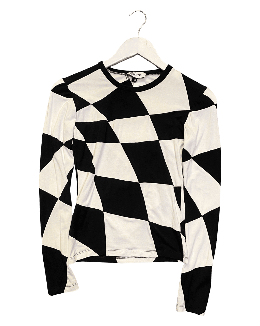 Size XS | Tyler McGillivary Warped Check Top