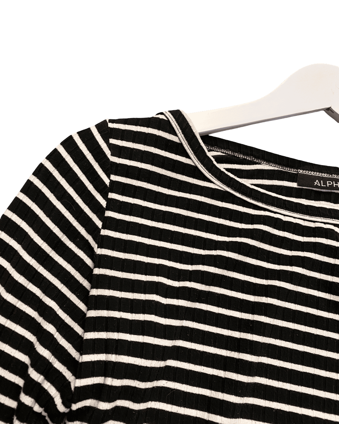 Size XS | Alpha60 Ribbed Striped Top