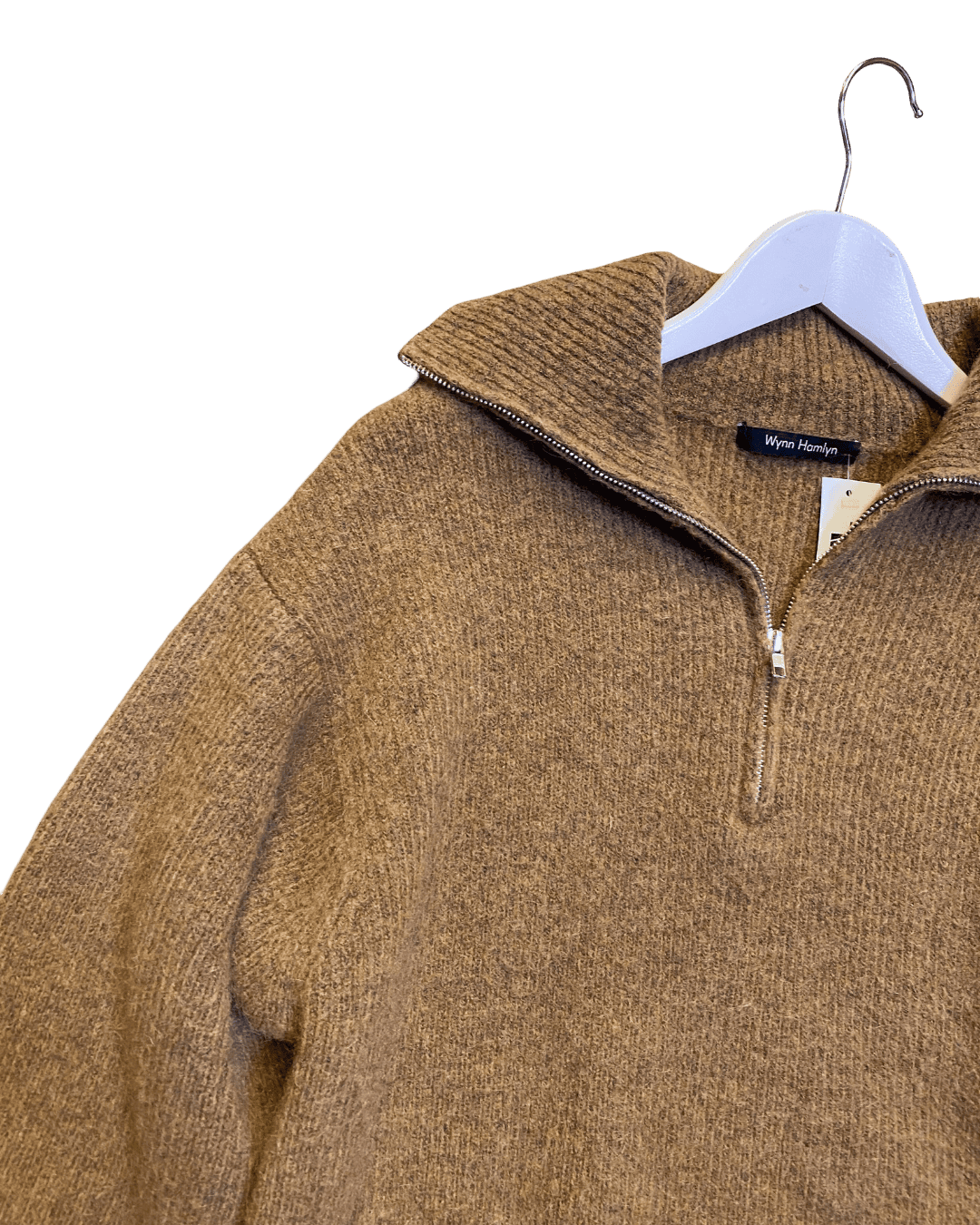 Size L | Wynn Hamlyn Walter Fuzzy Polo Jumper