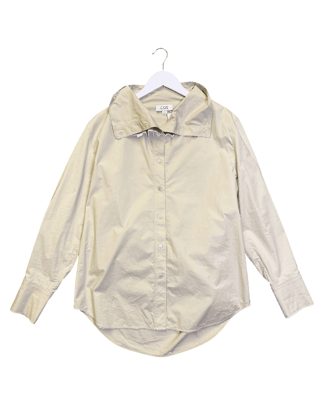 Size 36 (S) | COS Wide Collar Cotton Shirt
