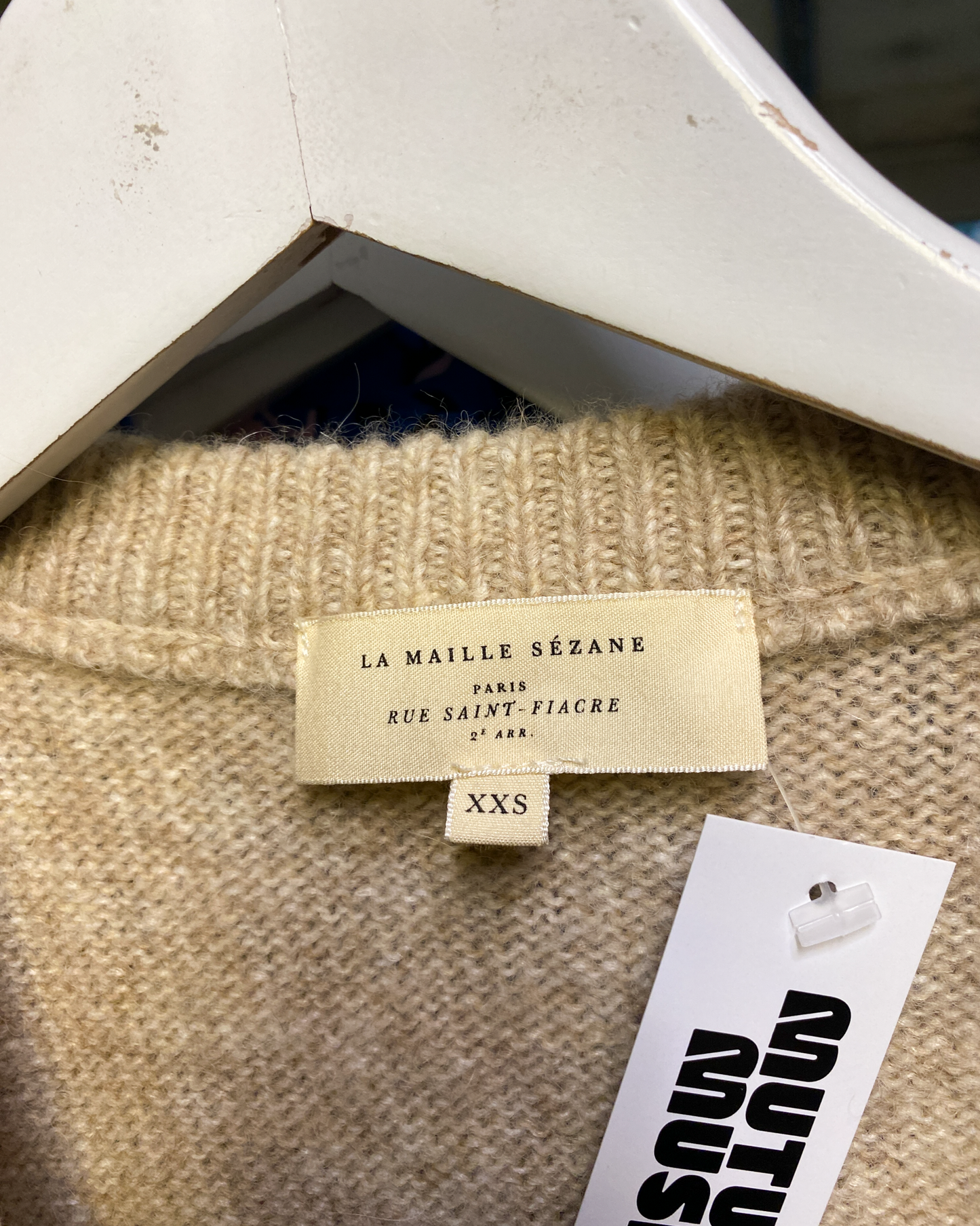 Size XXS | La Maille Sézane Marle Wool Vest