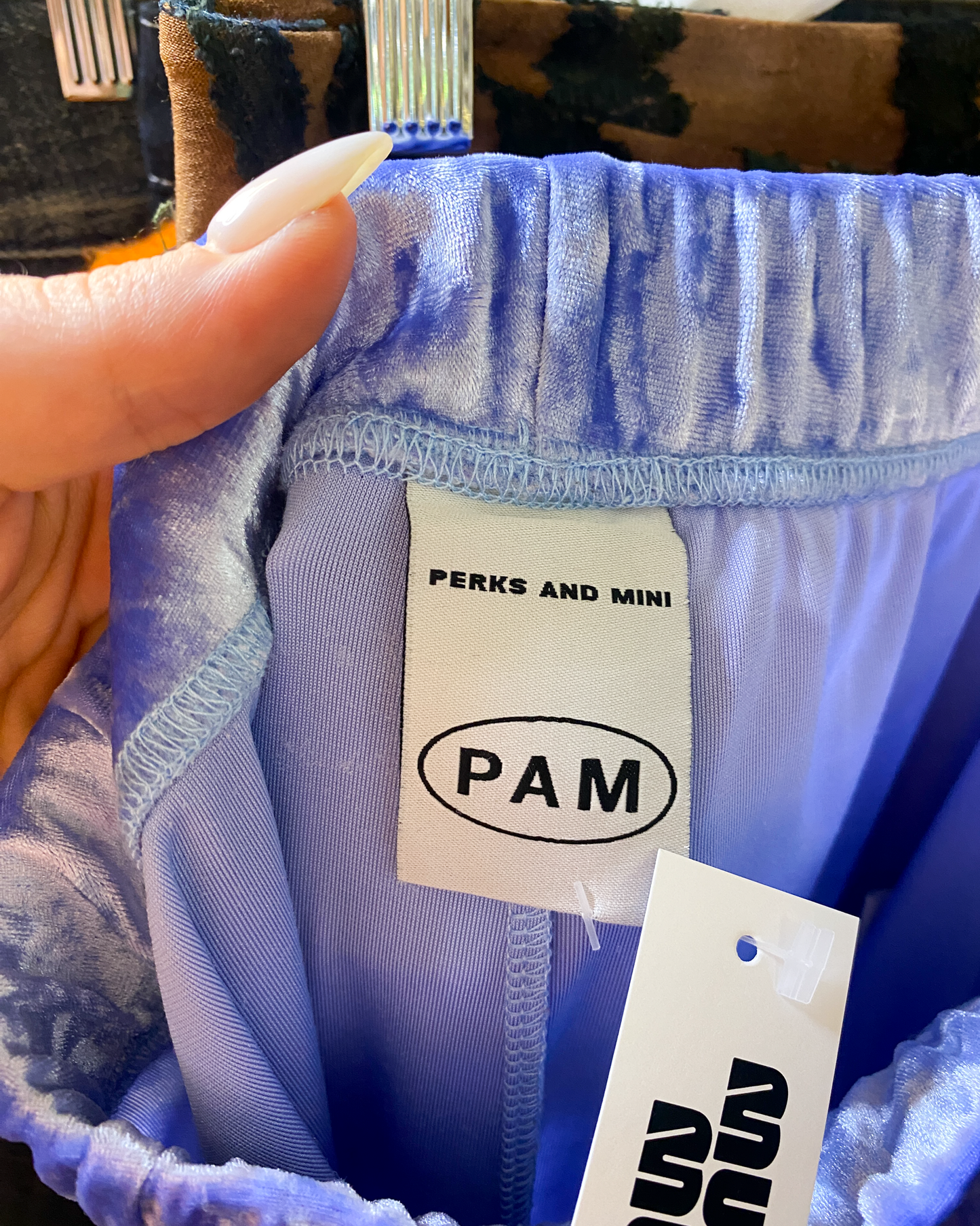 Size M | PAM Velour Flare Pants