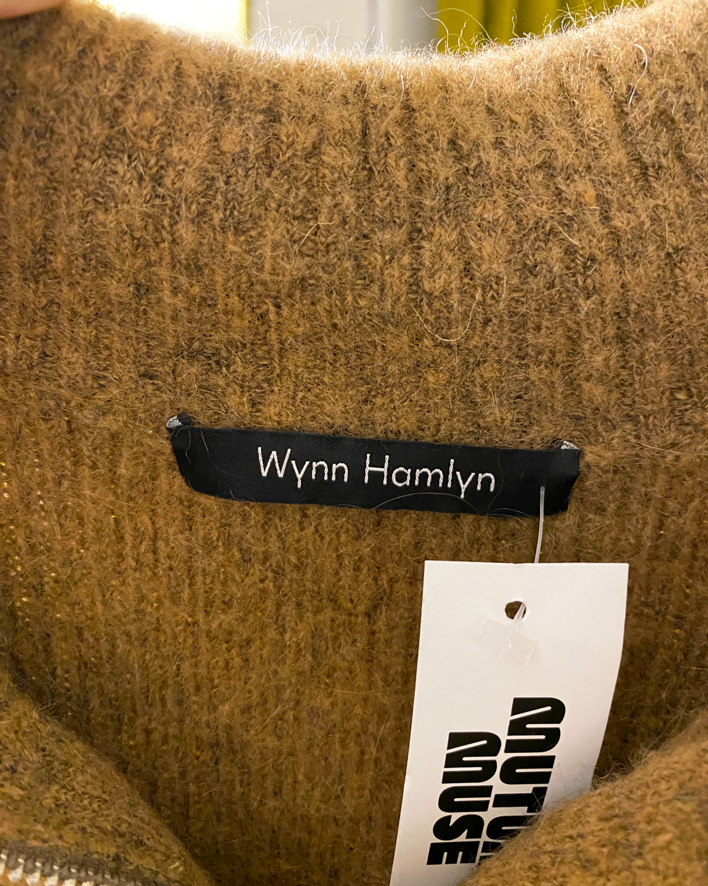 Size L | Wynn Hamlyn Walter Fuzzy Polo Jumper