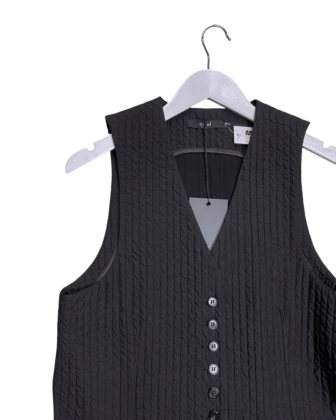 Size 2 (M) | Et Al Crinkled Yasugi Vest NWT