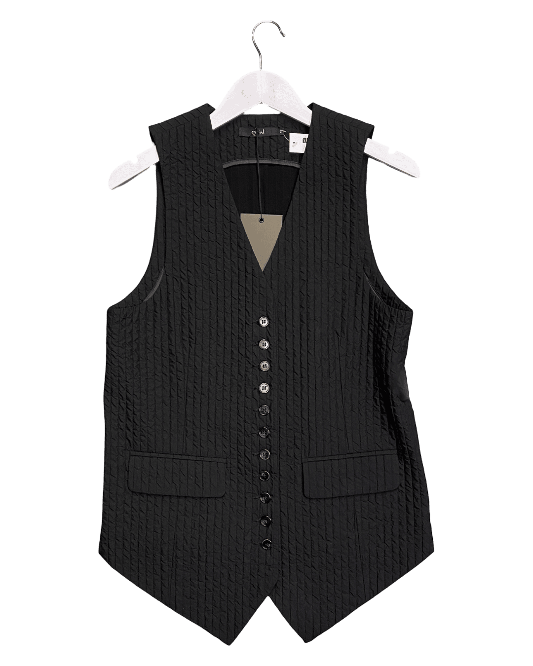 Size 2 (M) | Et Al Crinkled Yasugi Vest NWT