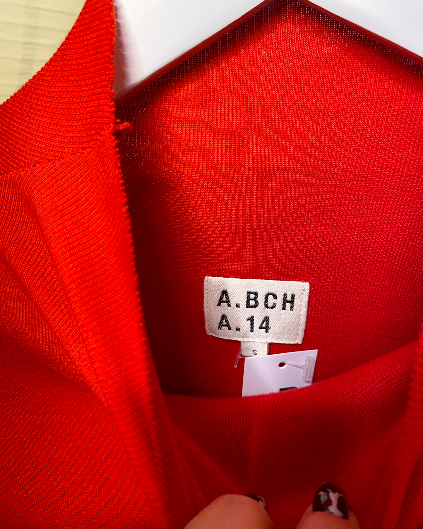 Size S | A.BCH High Neck Sleeveless Top