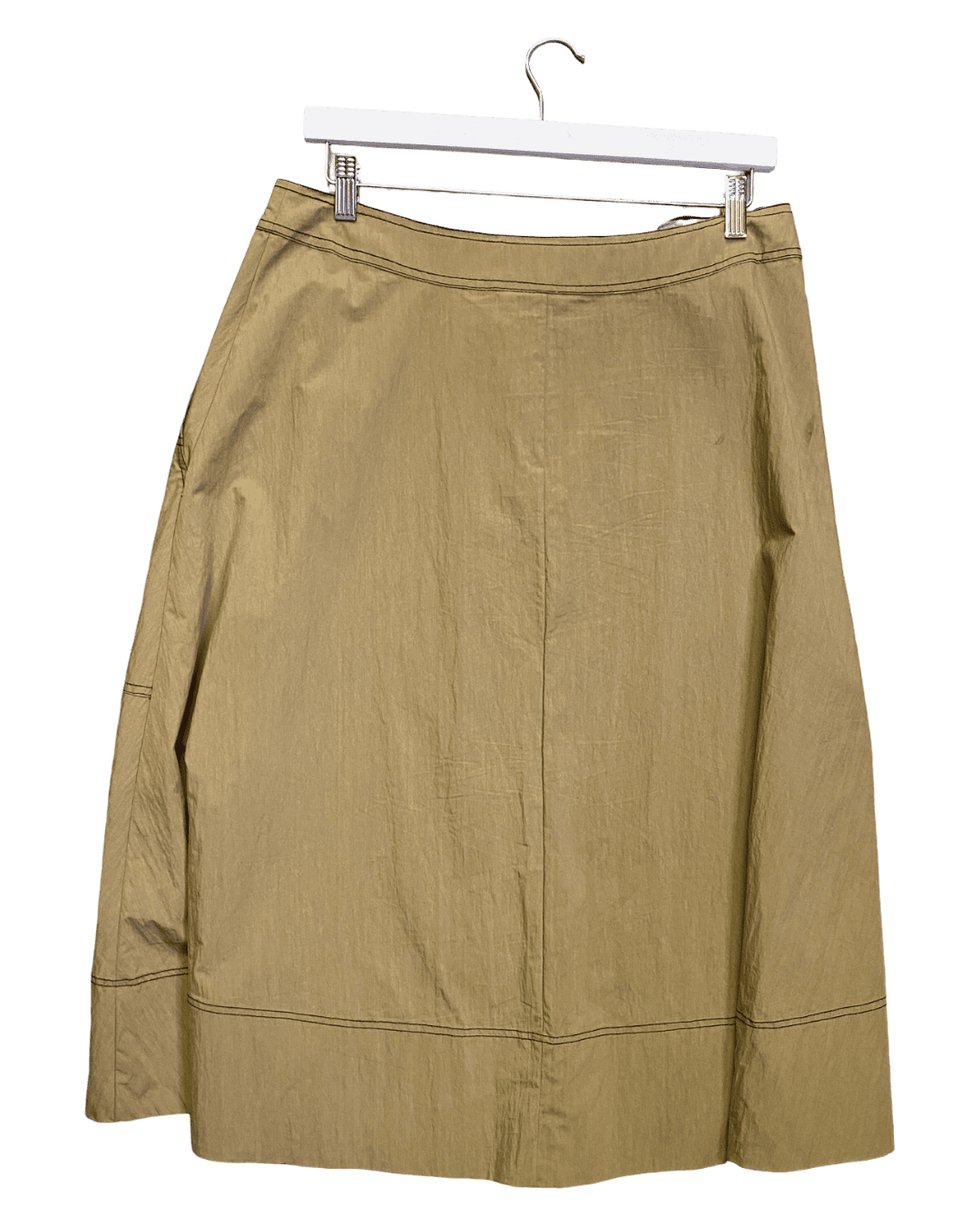 Size 14 | Veronika Maine Contrast Stitch Midi Skirt