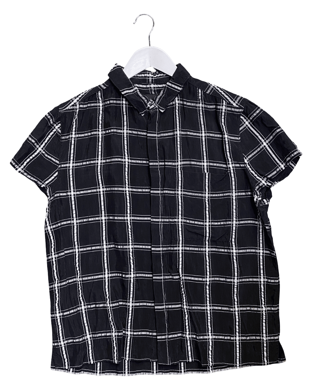 Size M | Nique Seersucker Cupro Shirt