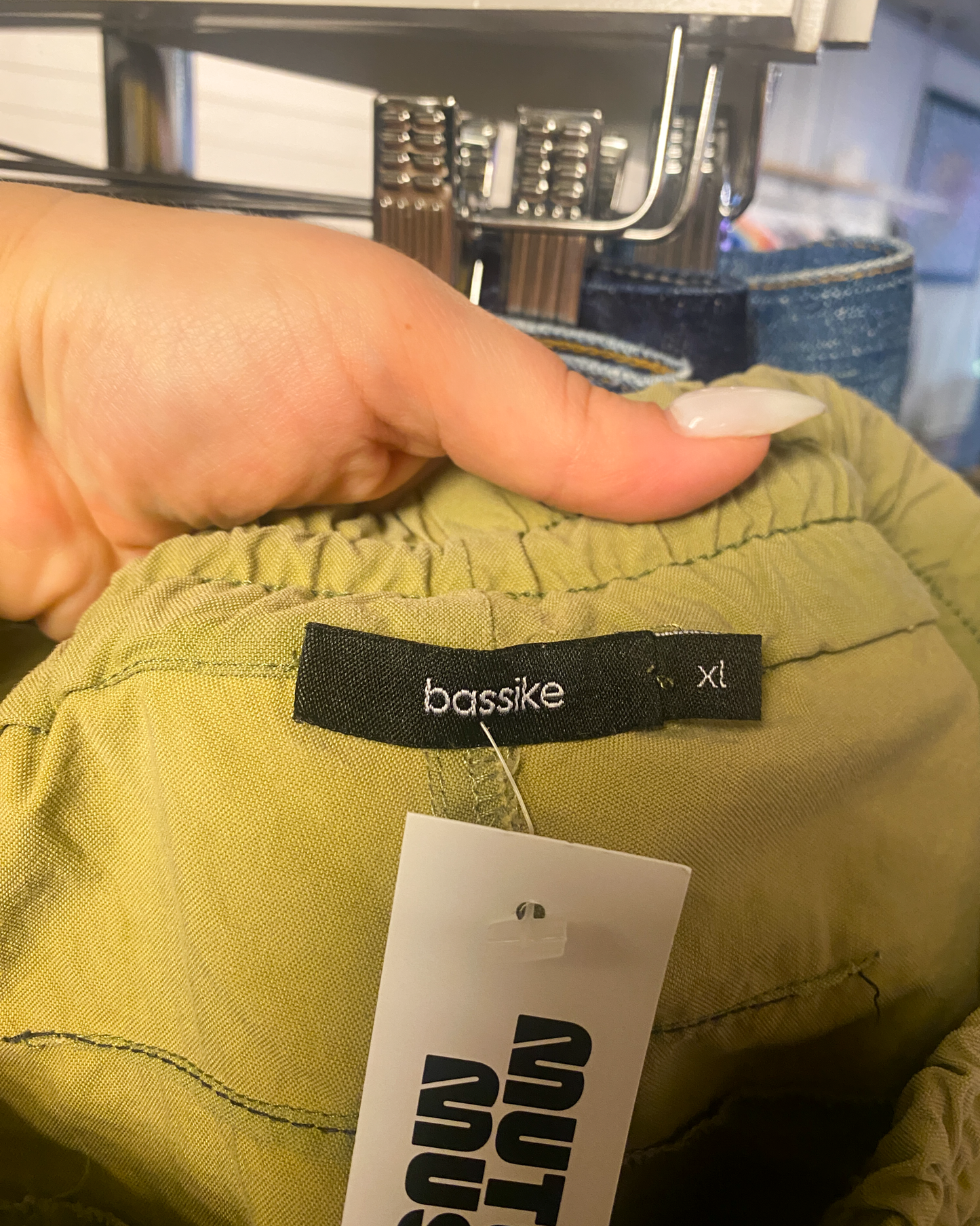 Size XL | Bassike Organic Cotton Shorts