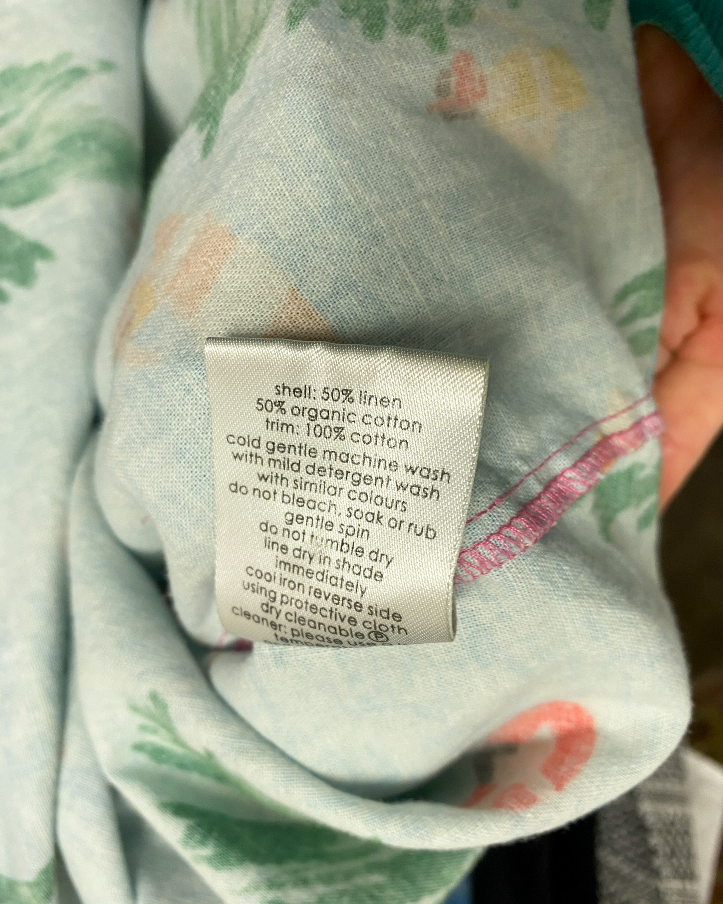 Size 16 | Gorman Linen Beach Print Shirt