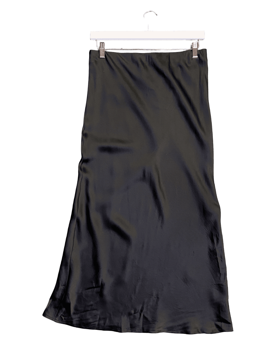 Size L | Alpha60 Bias Silk Midi Skirt