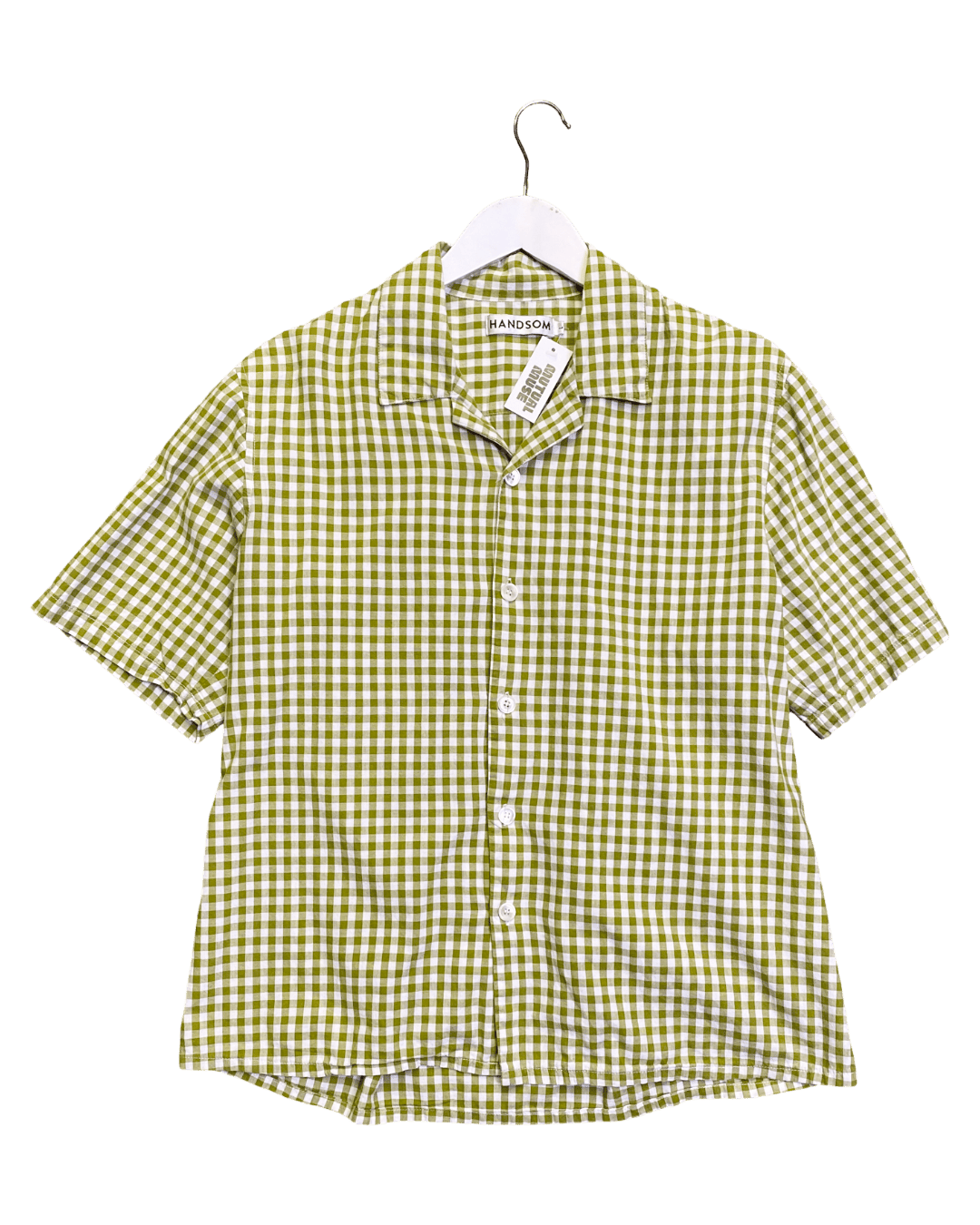 Size L | Handsom Check Cotton Unisex Shirt