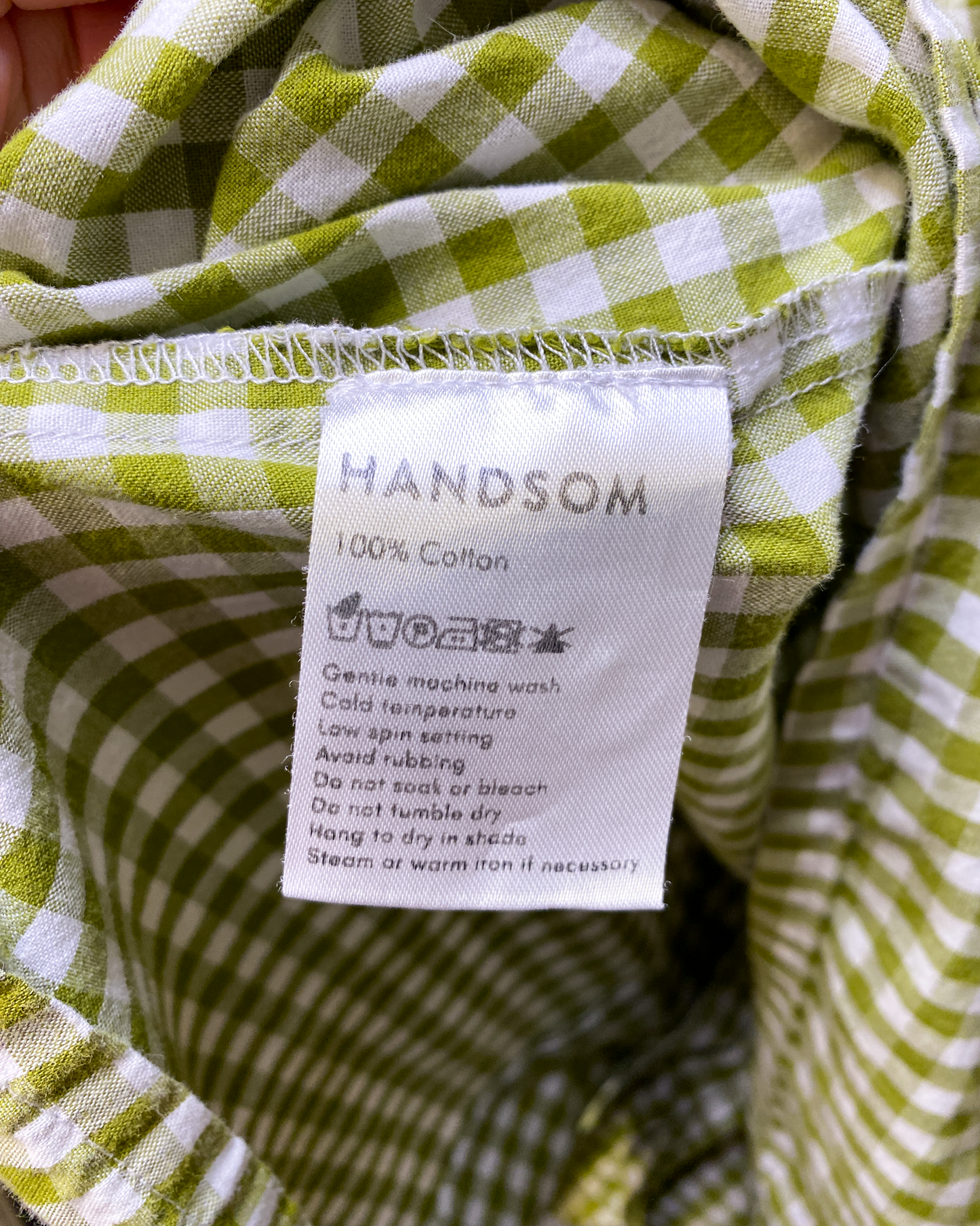 Size L | Handsom Check Cotton Unisex Shirt