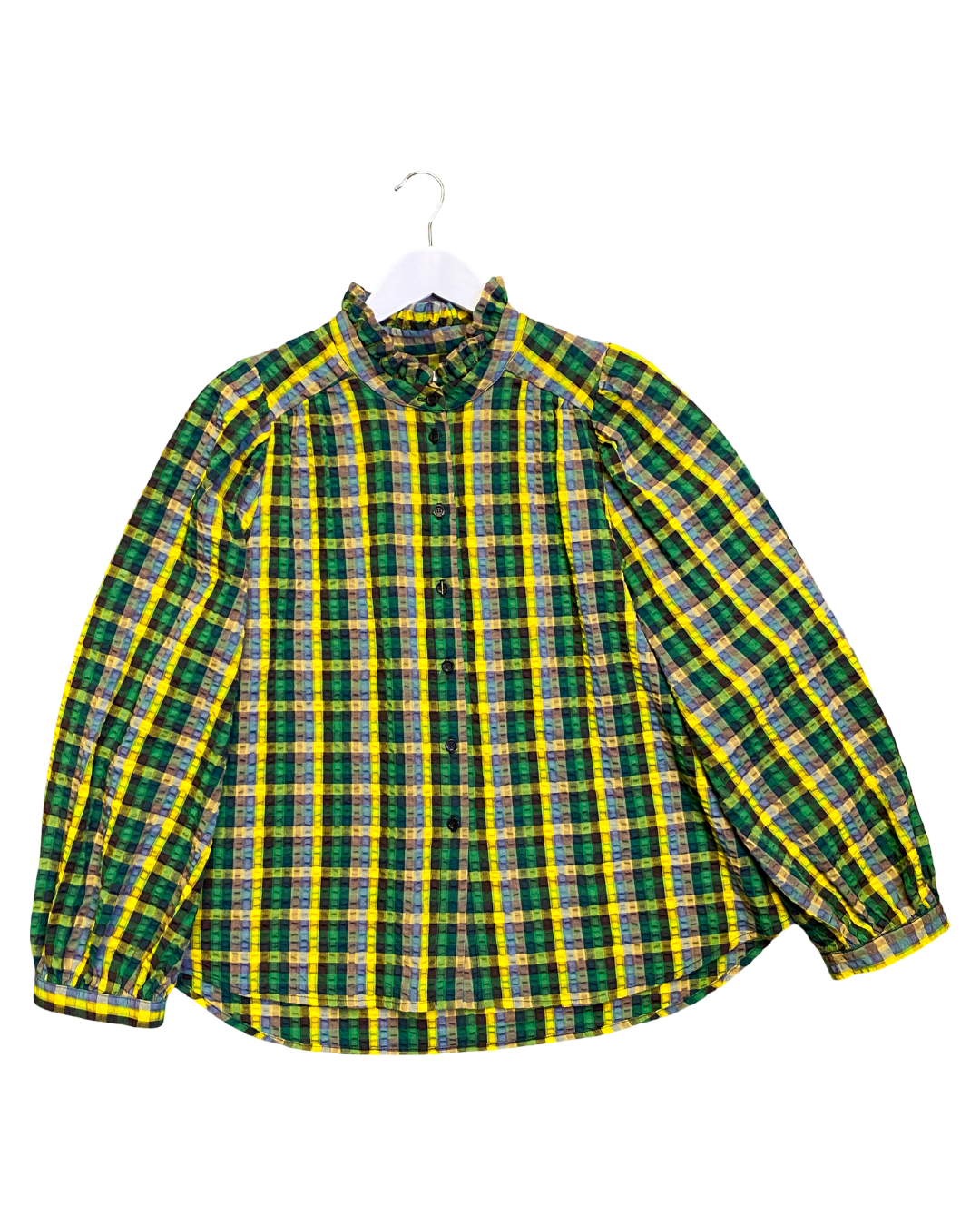 Size XXL | Obus Seersucker Check Shirt