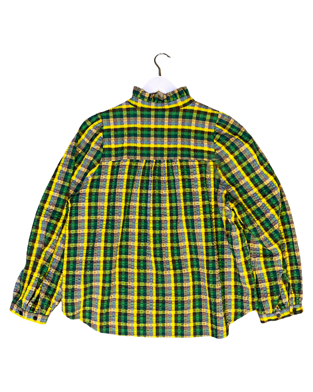 Size XXL | Obus Seersucker Check Shirt