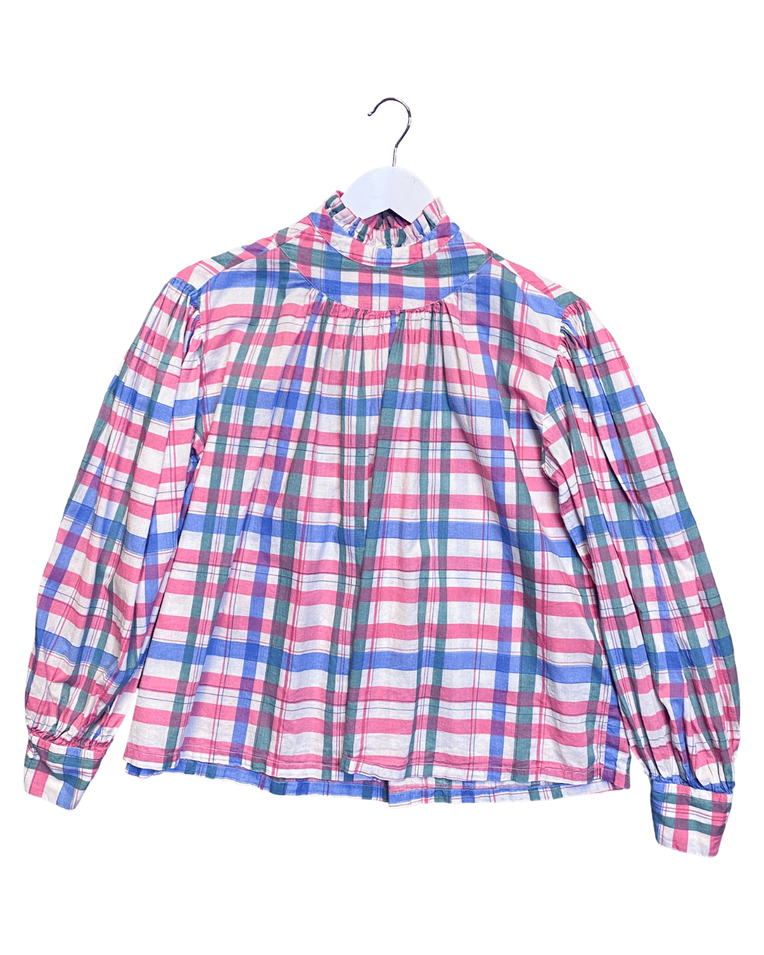 Size M | Little Tienda Plaid Cotton Shirt