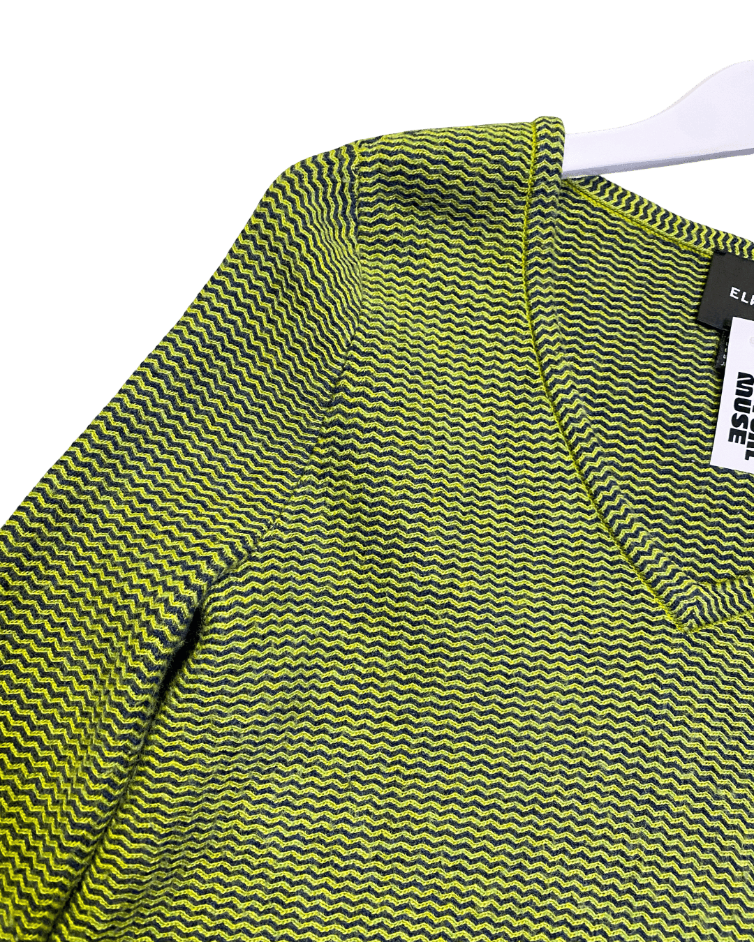 Size XS | Elk Wool Chevron Knit Top
