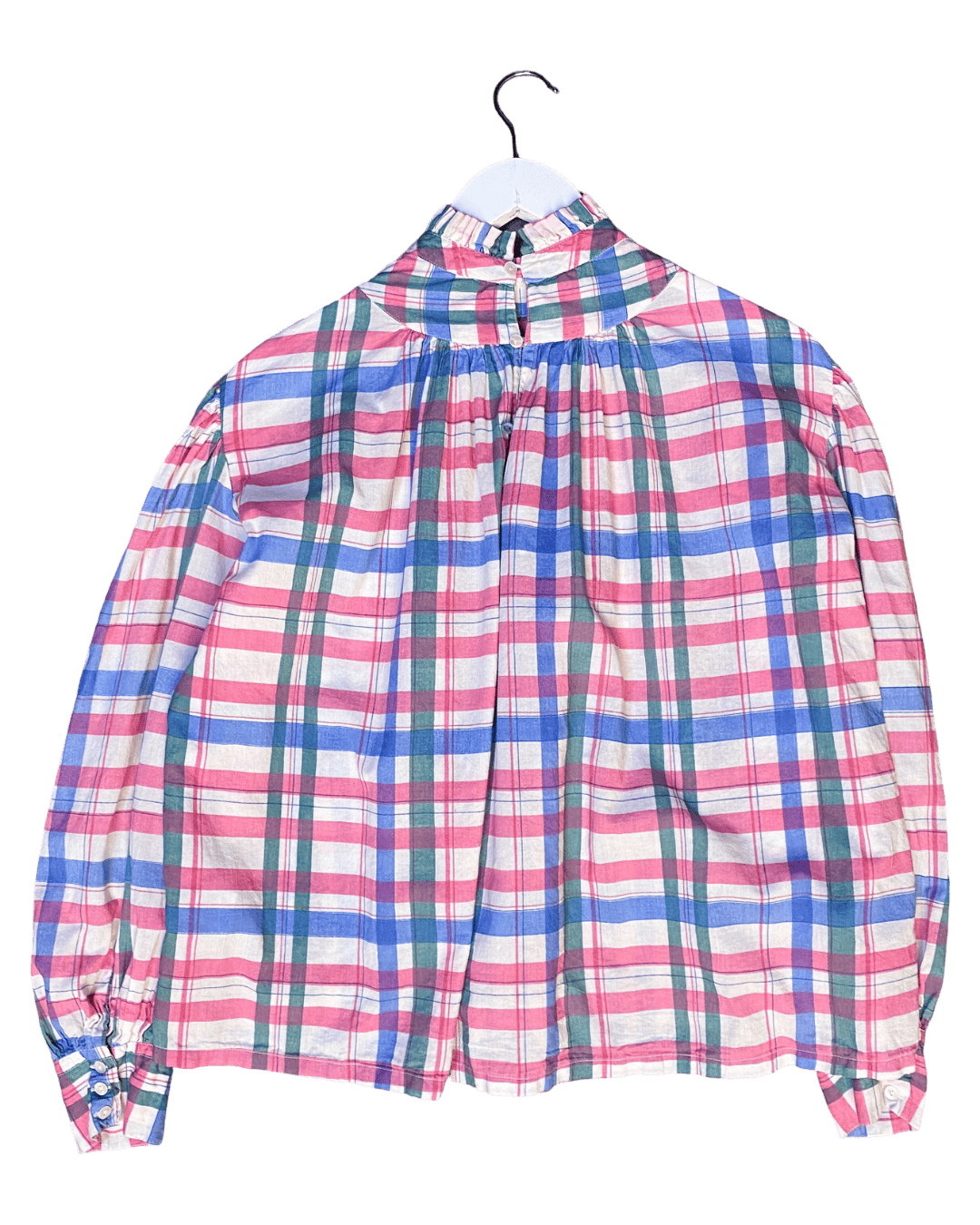 Size M | Little Tienda Plaid Cotton Shirt