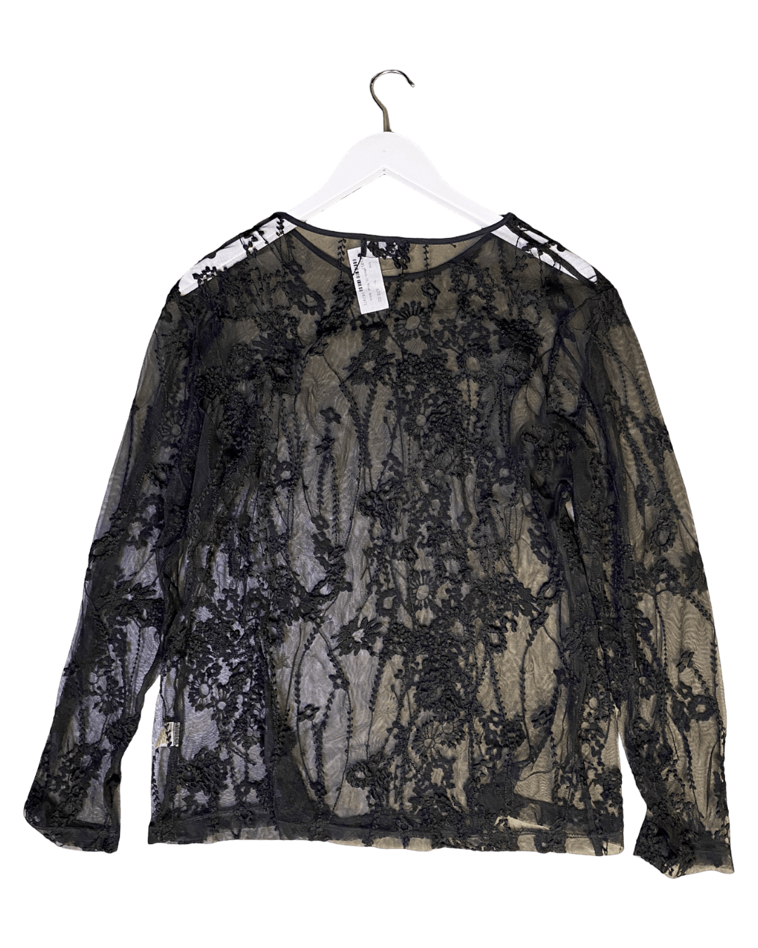 Size 5 (XXL) | Et Al Floral Mesh Top