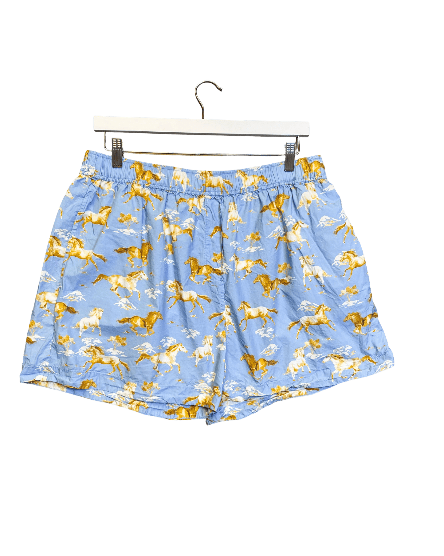 Size 44 (16) | Ganni Cotton Horse Shorts