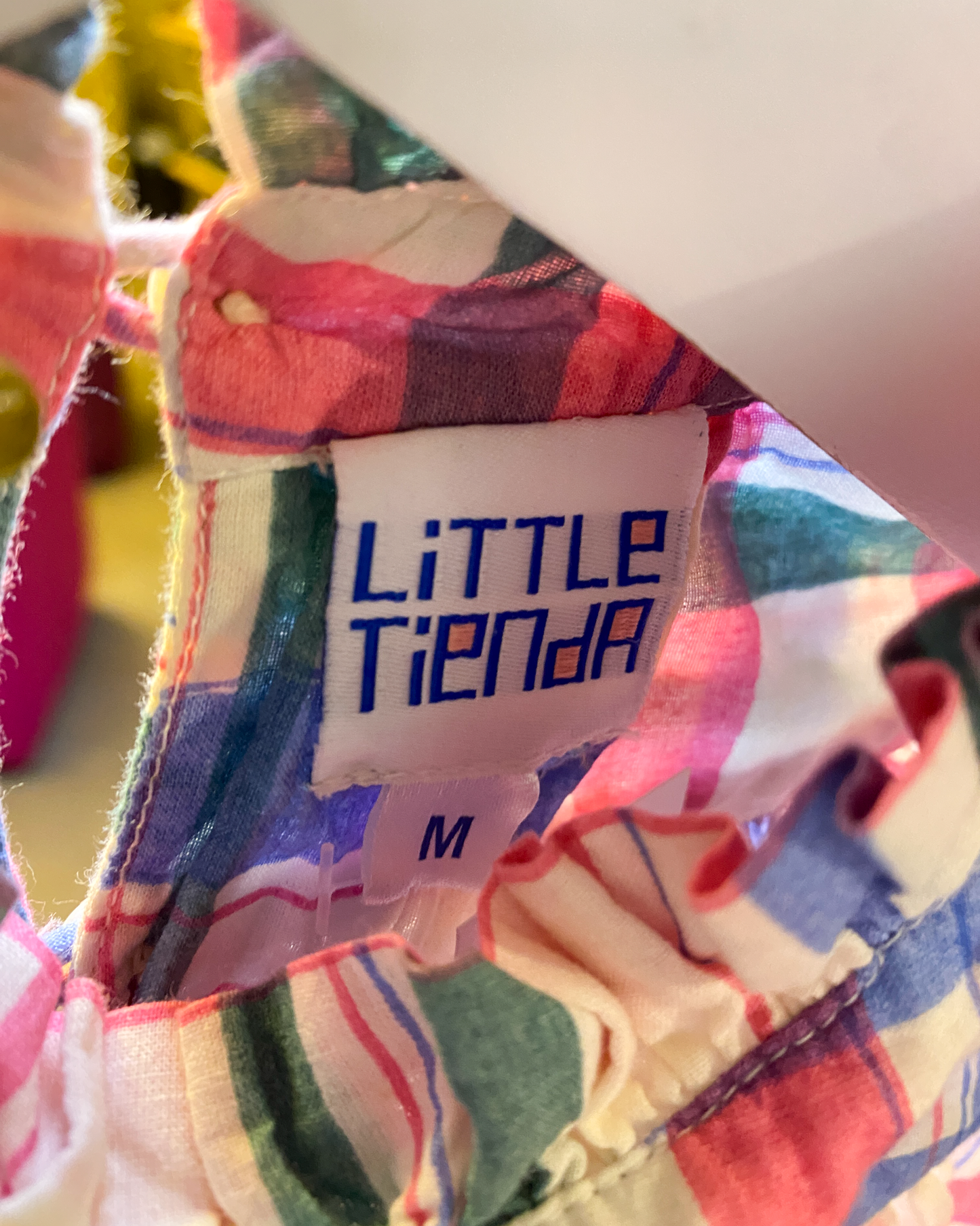 Size M | Little Tienda Plaid Cotton Shirt