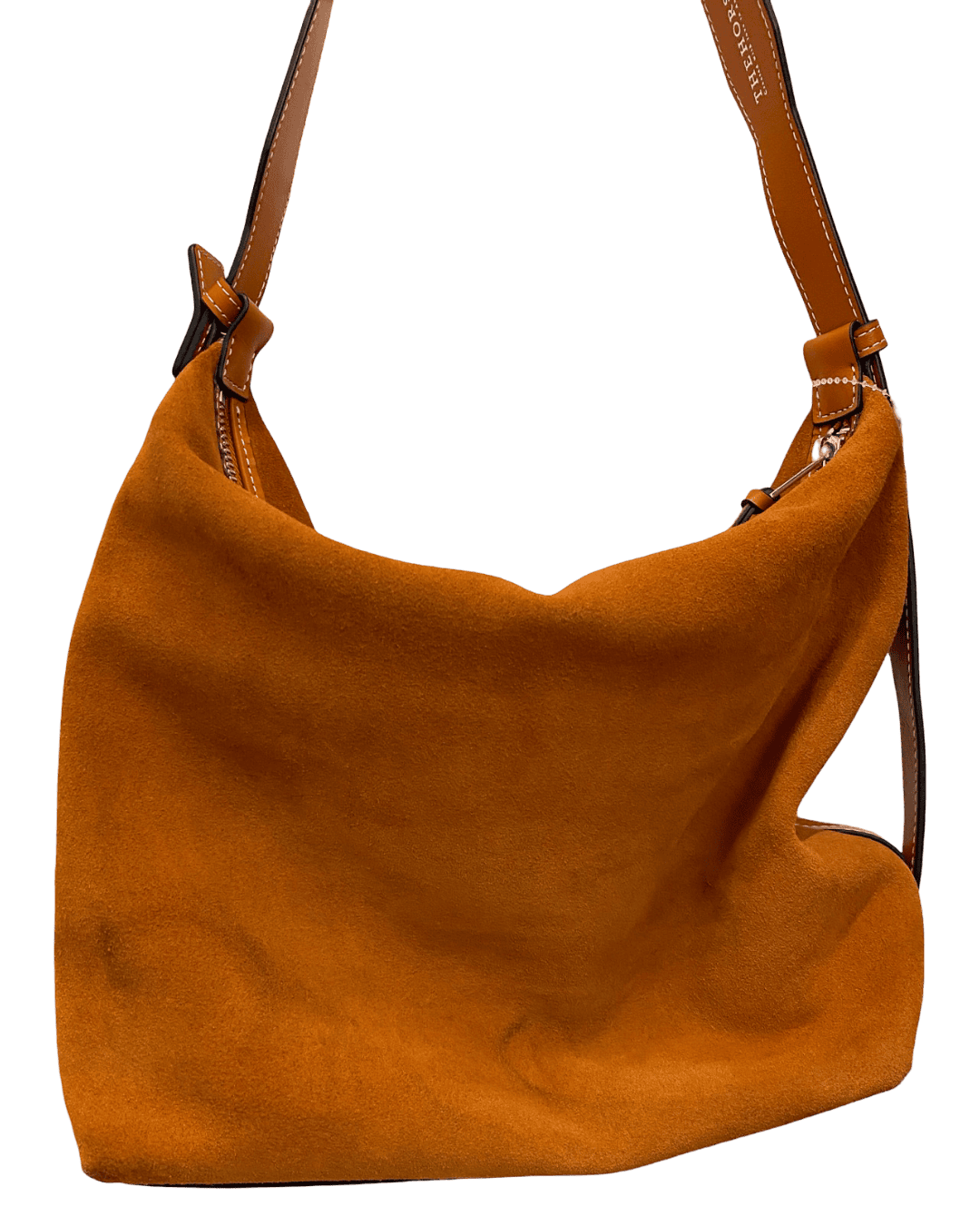 The Horse Collapsible Suede Bag
