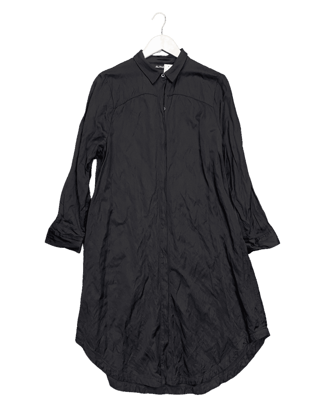 Size M | Alpha60 Crinkled Shirt Dress