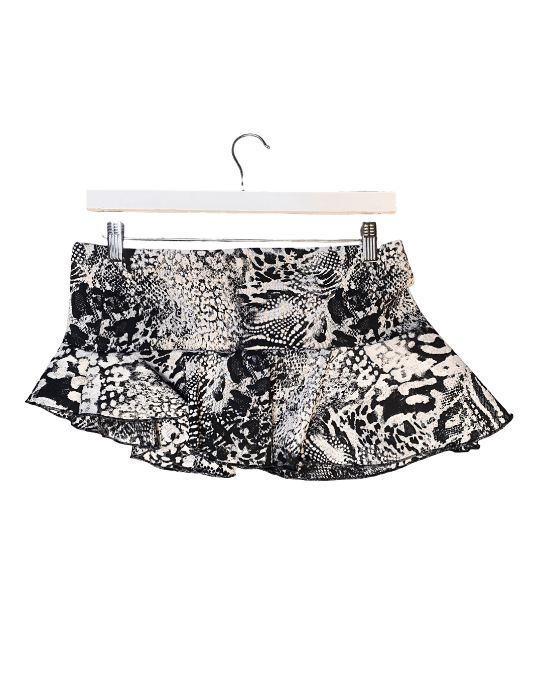 Size L | Cakey Sportsman Micro Mini Ruffle Skirt