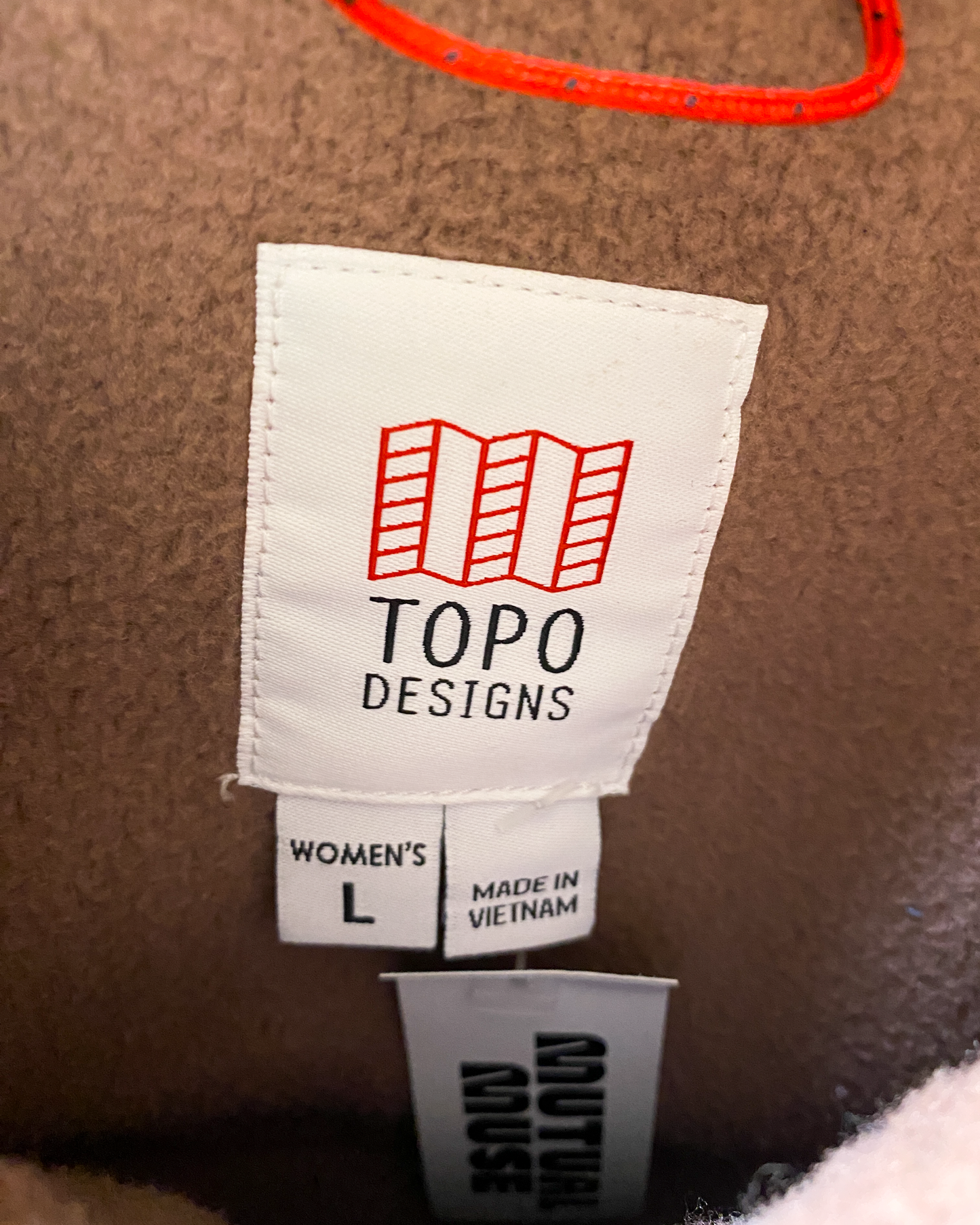 Size L | Topo Designs Fleece Vest