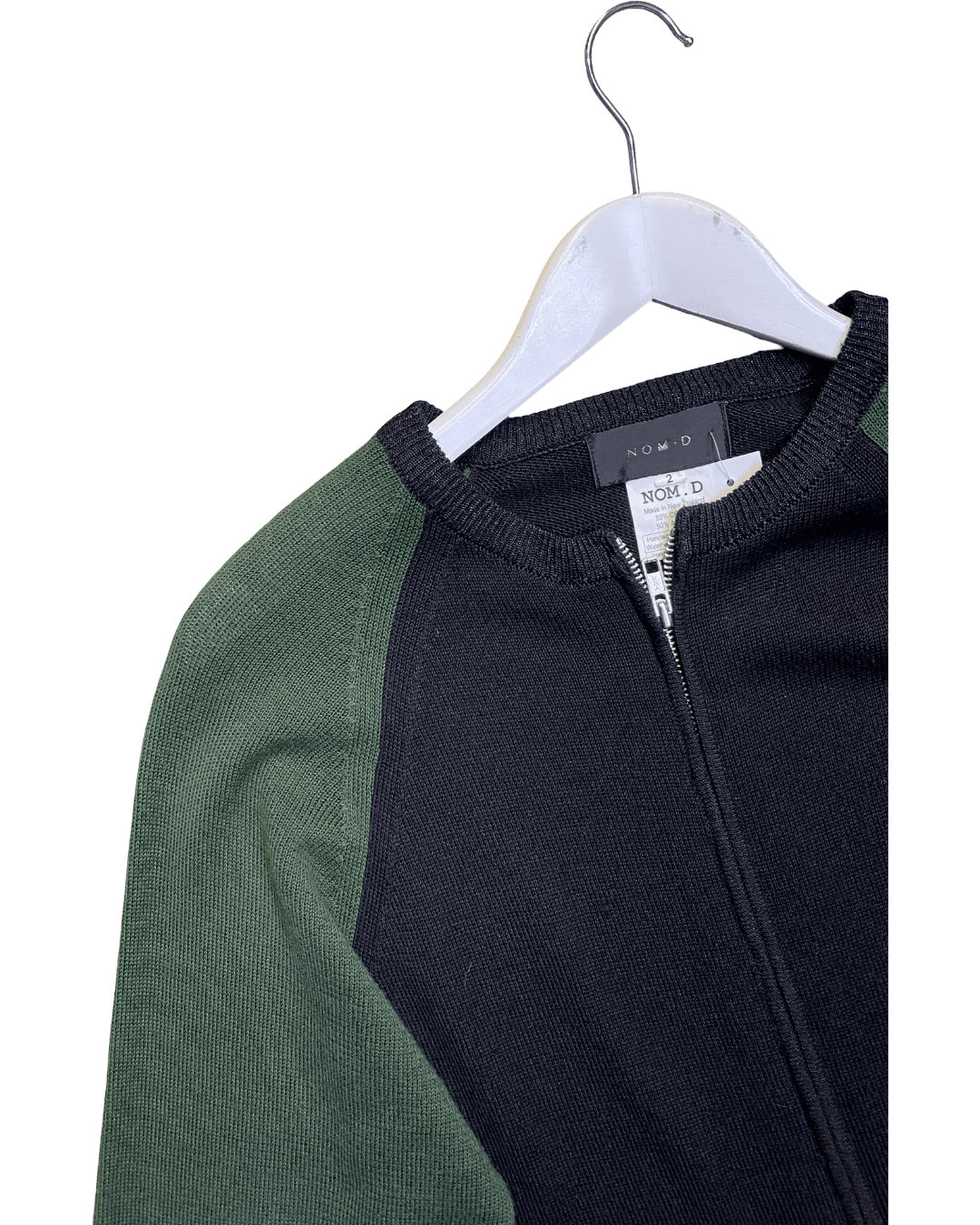 Size M | Nom*D Cotton Zip Jumper