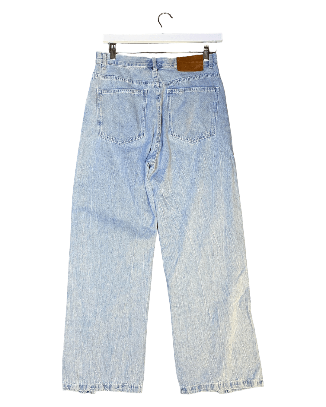 Size S | Alpha 60 Crinkle Wash Straight Jeans