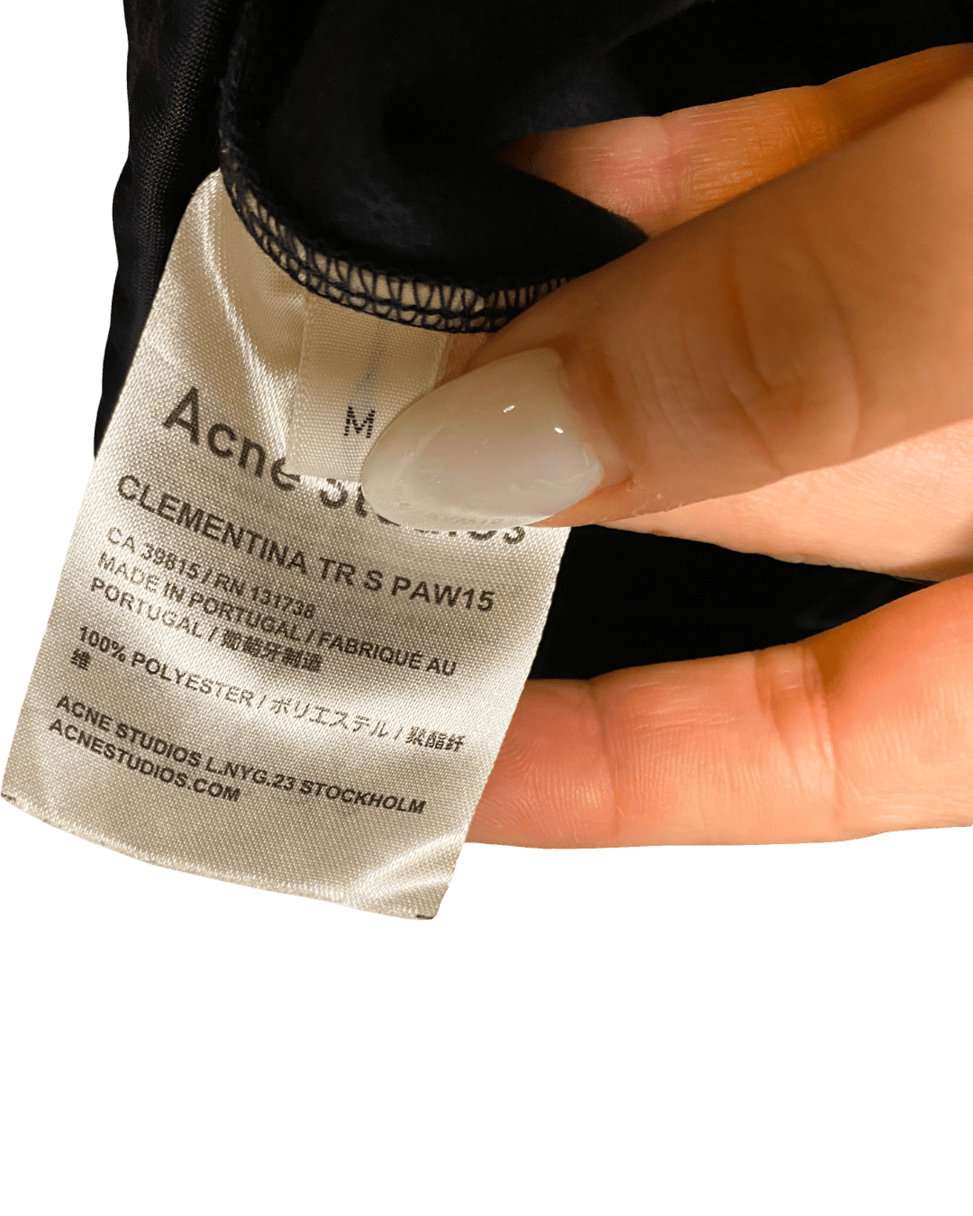 Size M | Acne Studios Clementine Skirt With Tags