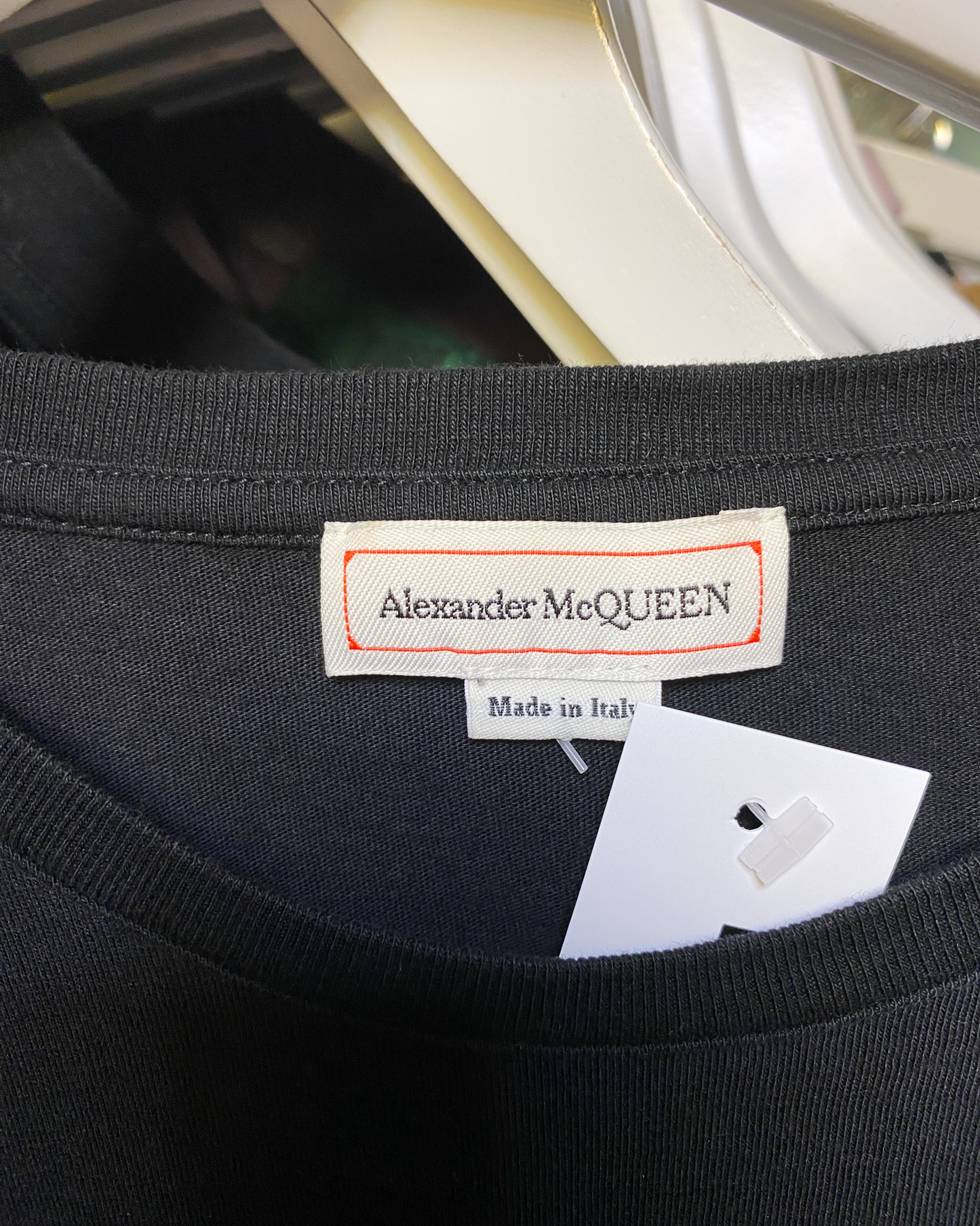 Size L | Alexander McQueen Embroidered Logo T-shirt