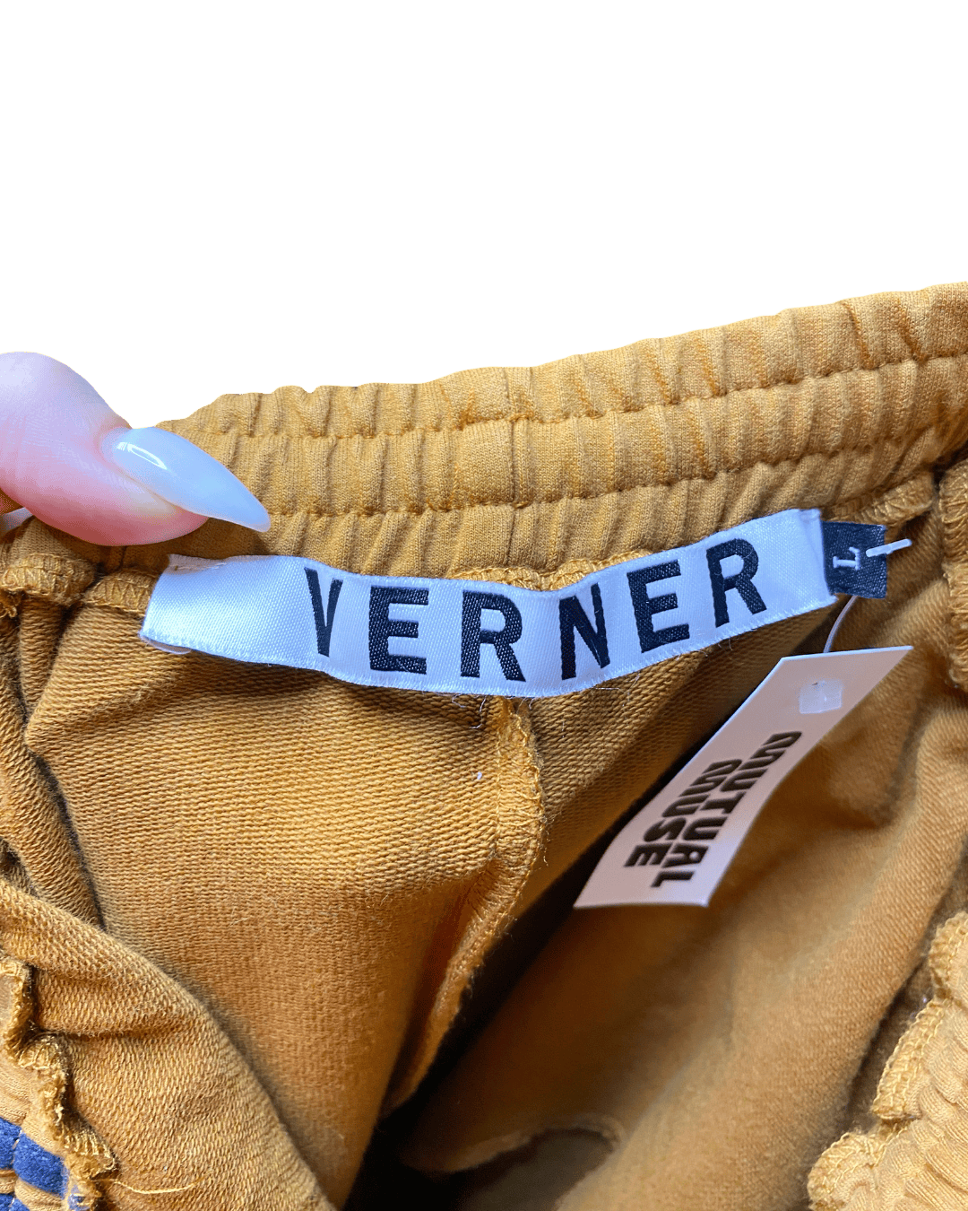 Size L | Verner 4 Stripe Track Pants