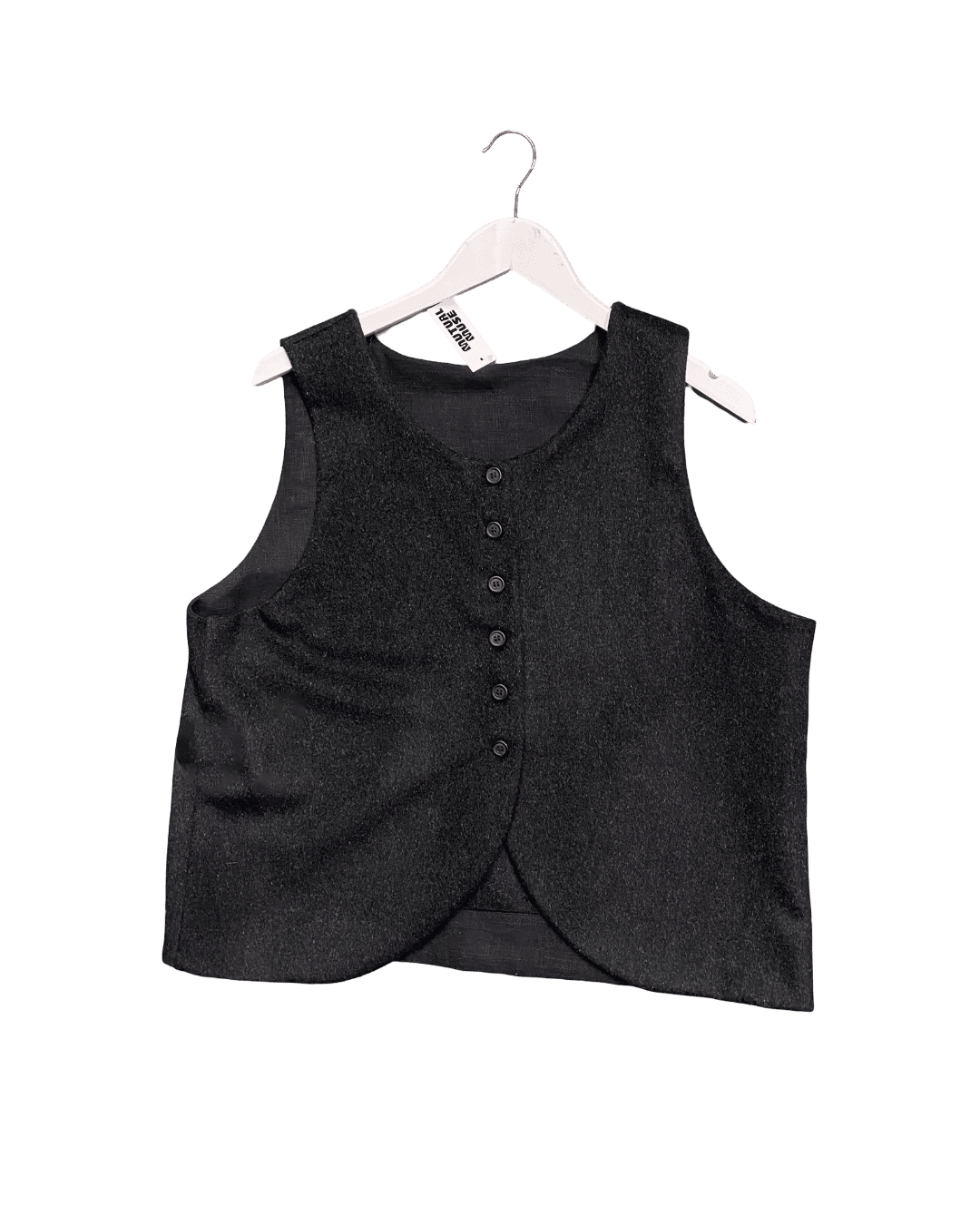 Size 2 (M) | The Wolf and I Brushed Wool Cashmere Vest