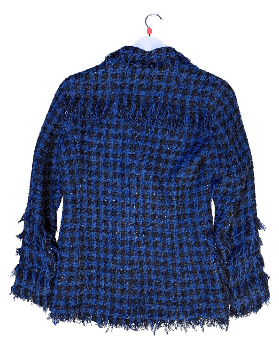 Size XS | MSGM Fringe Tweed Jacket