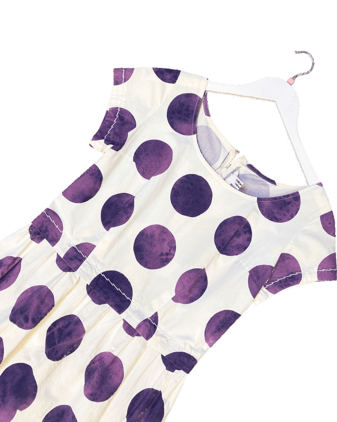 Size M | Comme des Garçons Cotton Polka Dot Dress