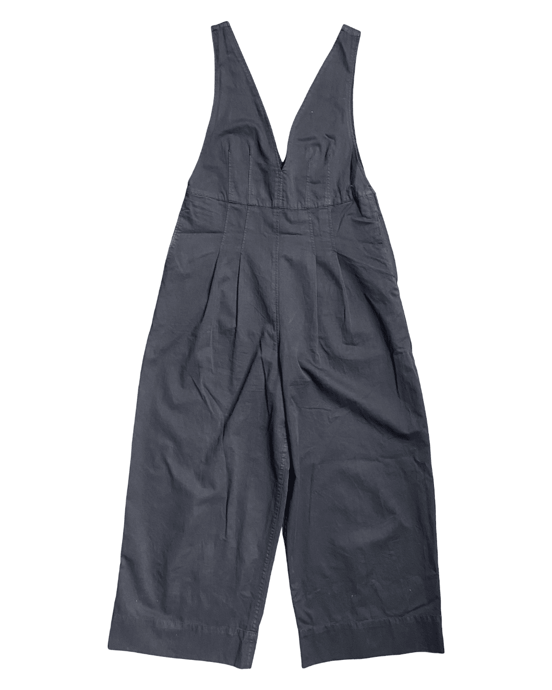 Size 12 | Toast Cotton/Linen Twill Jumpsuit