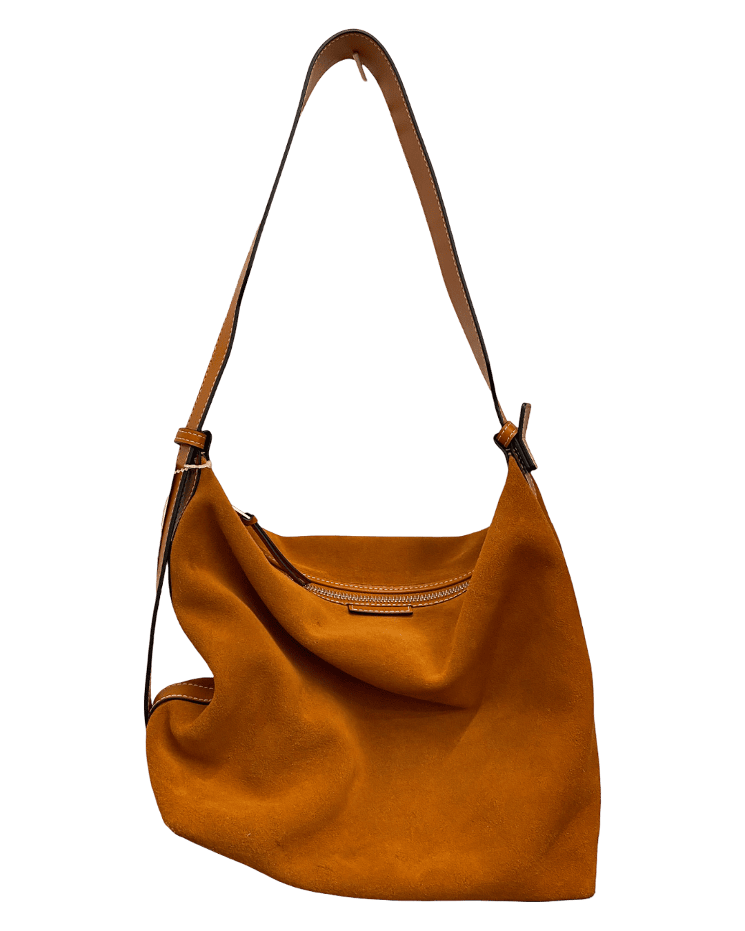 The Horse Collapsible Suede Bag