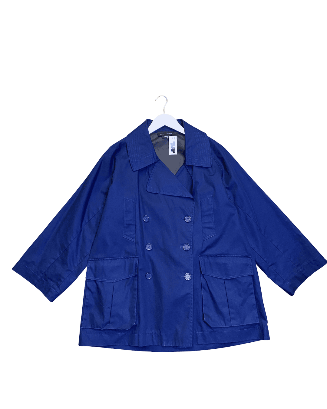 Size 12 | Karen Walker Cotton Canvas Peacoat
