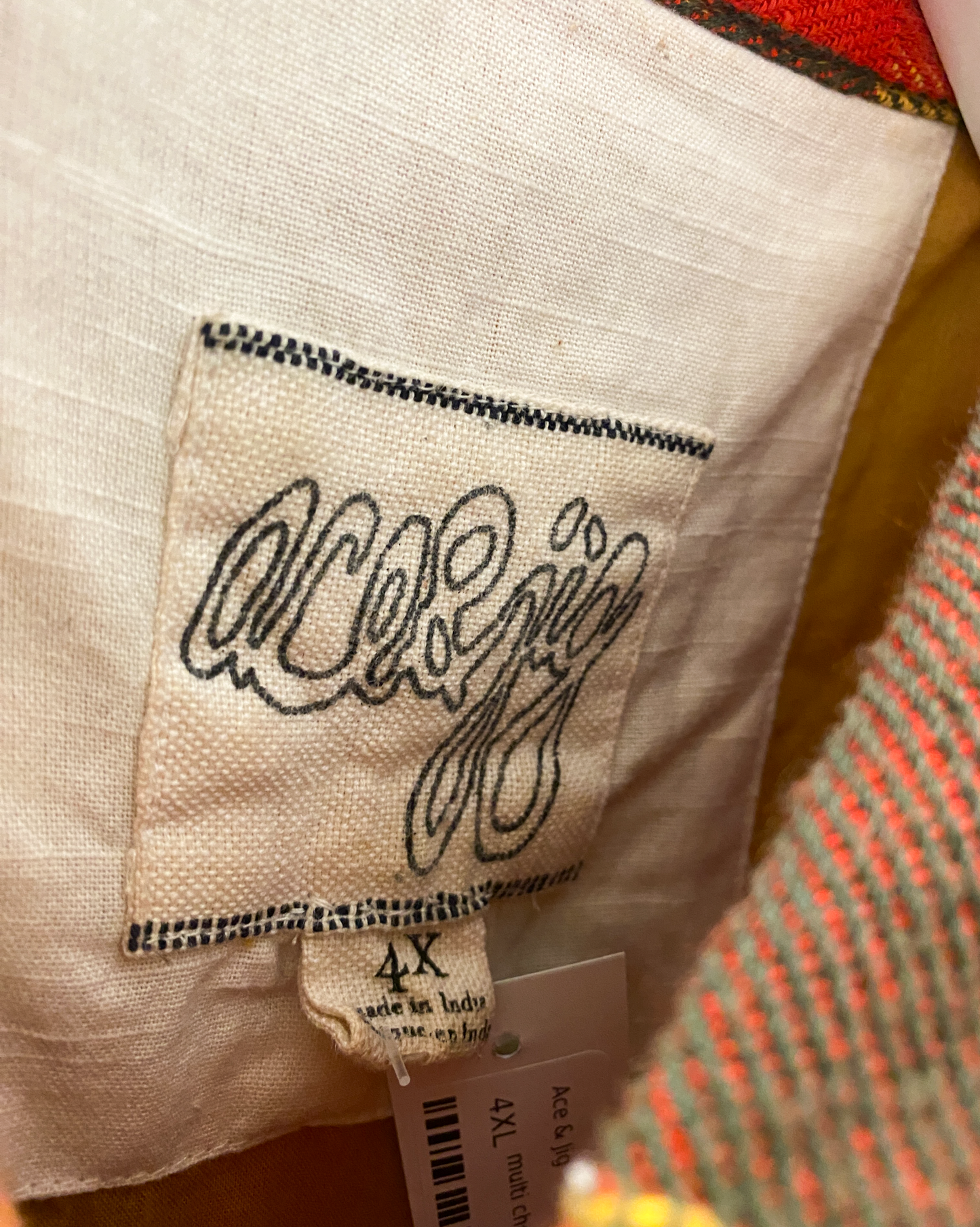 Size XL | Ace & Jig Organic Cotton Check Shirt