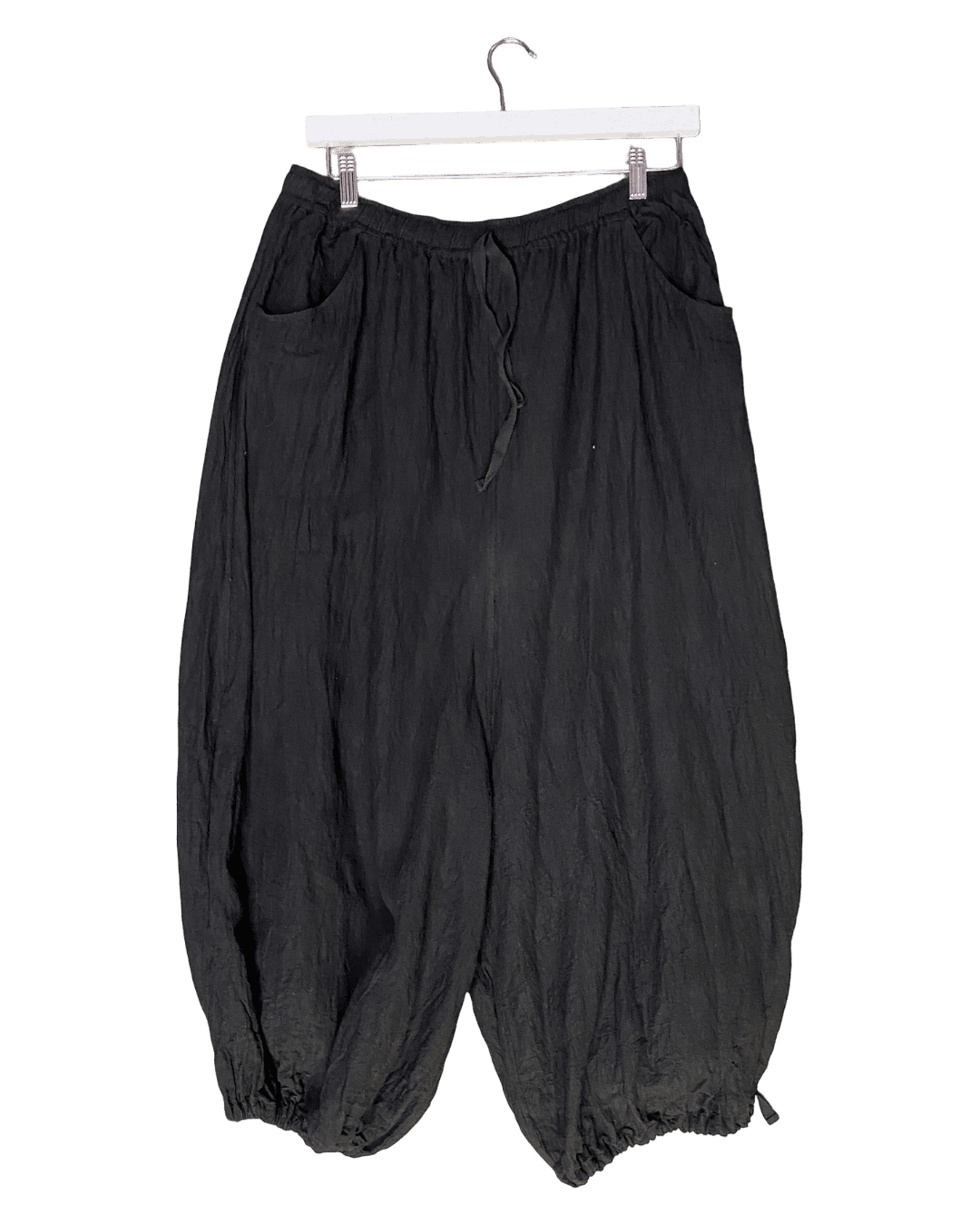 Size L | ESS Laboratory Gathered Gauze Pants