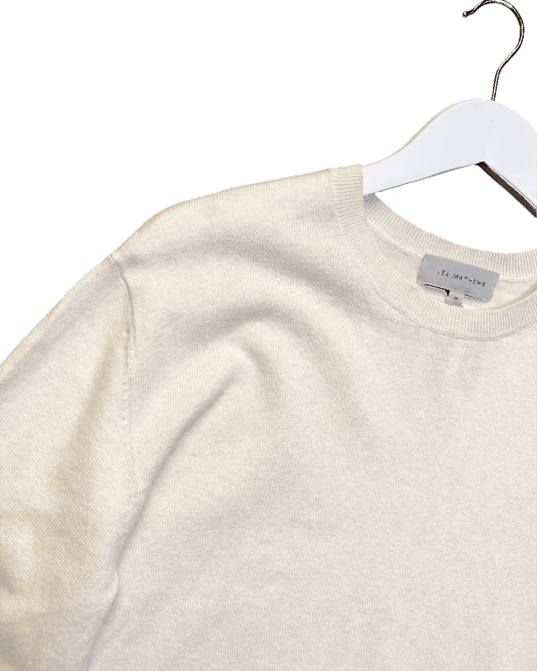 Size M | Lee Mathews Relaxed Cotton/Cashmere Knit Top