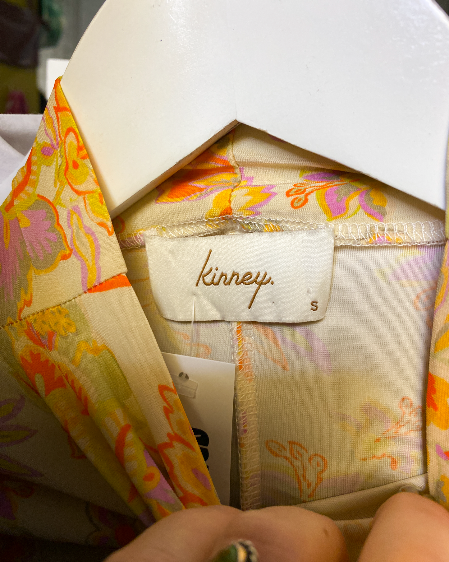 Size 8 | Kinney Floral Skivvy Top