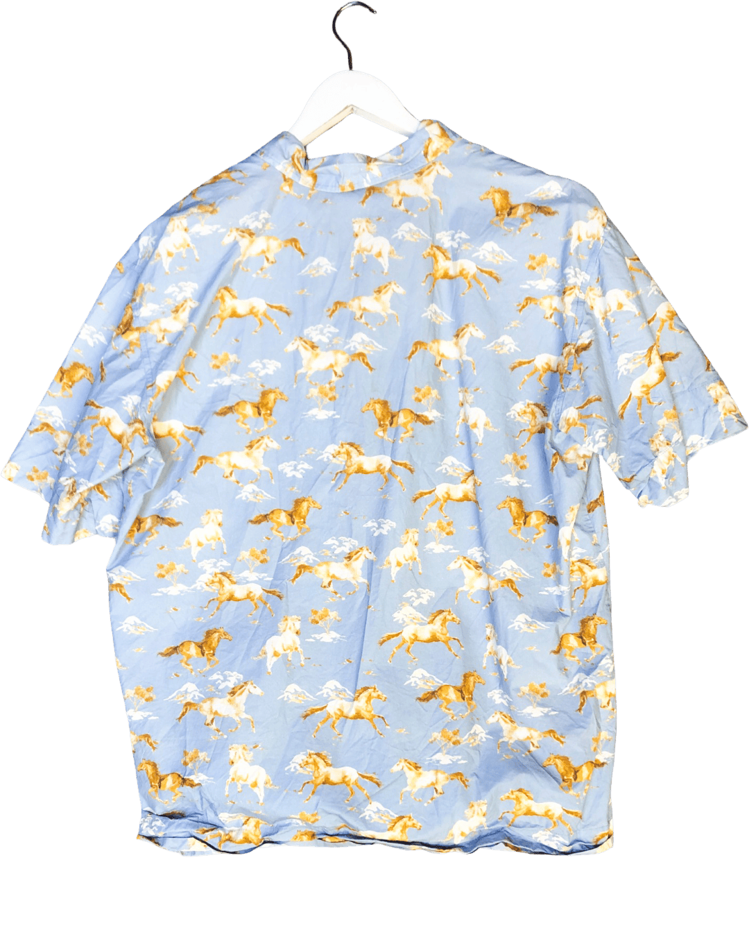 Size 44 (16) | Ganni Cotton Horse Shirt