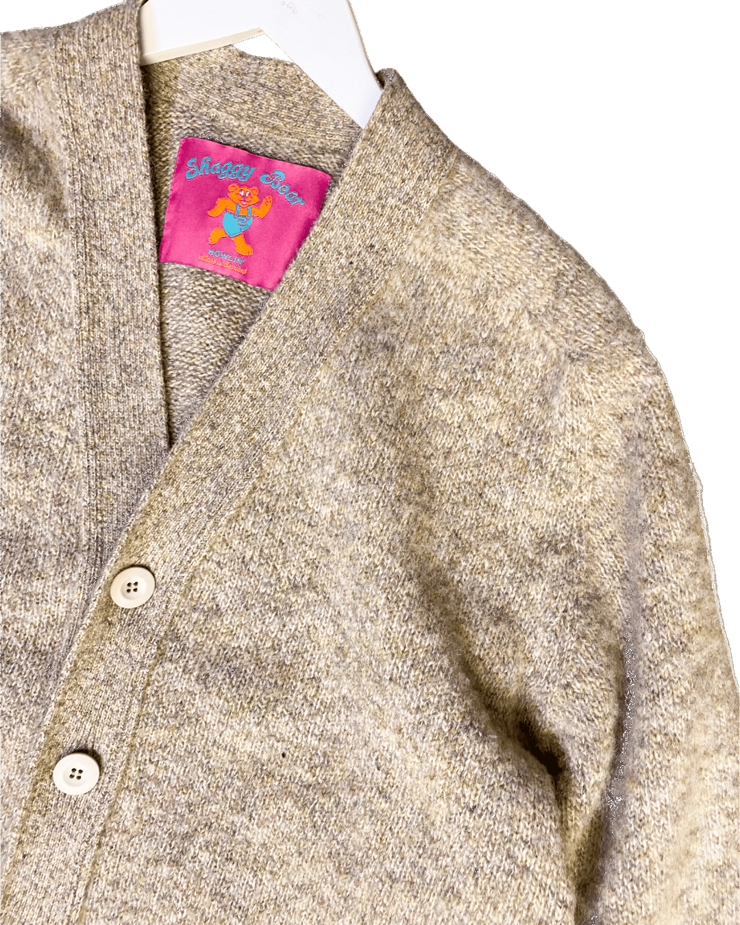 Size M | Shaggy Bear by Howlin' Scottish Wool Cardigan