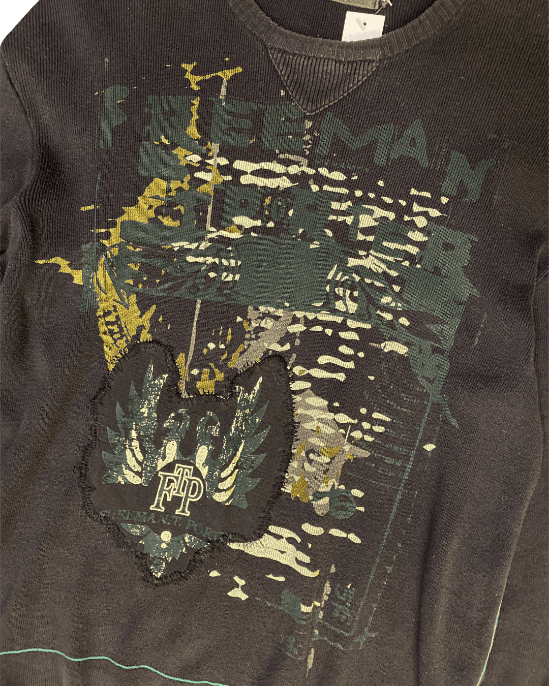Size L | Freeman T. Porter Y2K Cotton Jumper