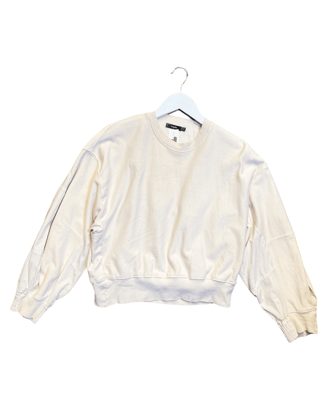 Size 0 (XS) | Bassike Multi Cotton Sweatshirt