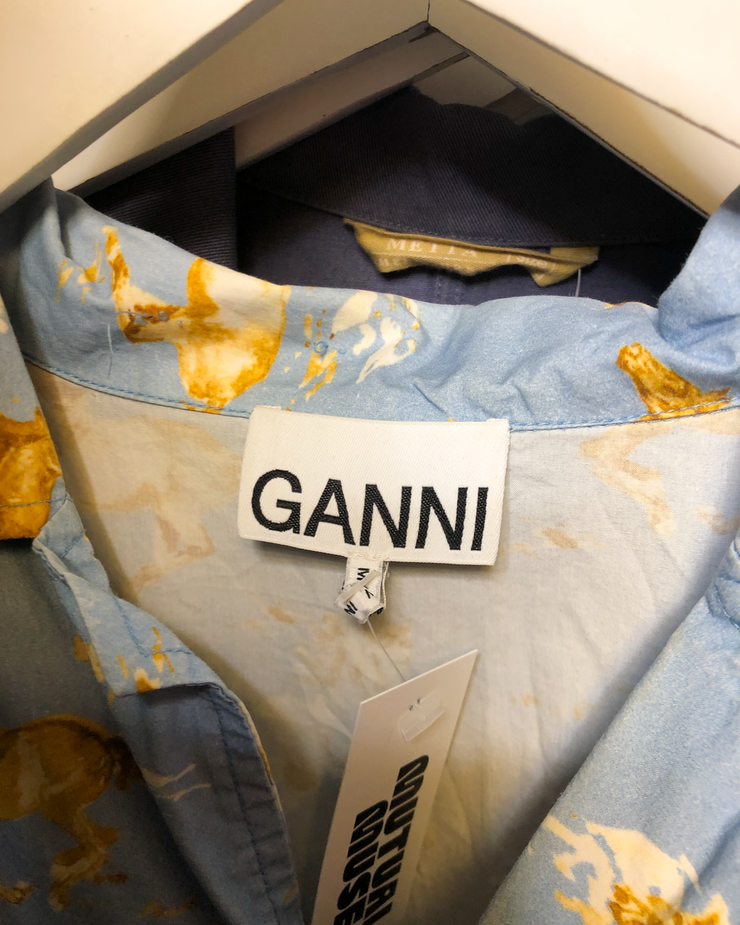 Size 44 (16) | Ganni Cotton Horse Shirt