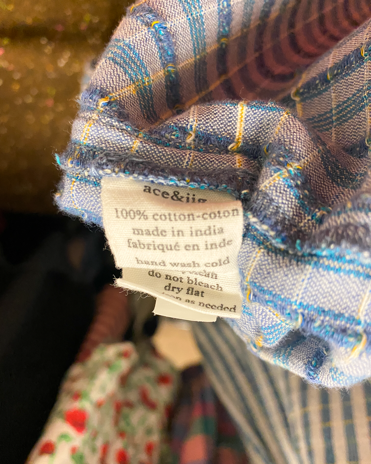 Size L | Ace & Jig Striped Woven Cotton Dress